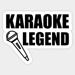 Karaoke Legend Sticker